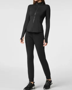 Czarna bluza do biegania