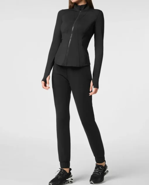 Czarna bluza do biegania