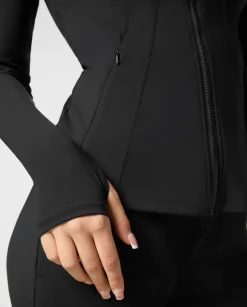 Czarna bluza do biegania
