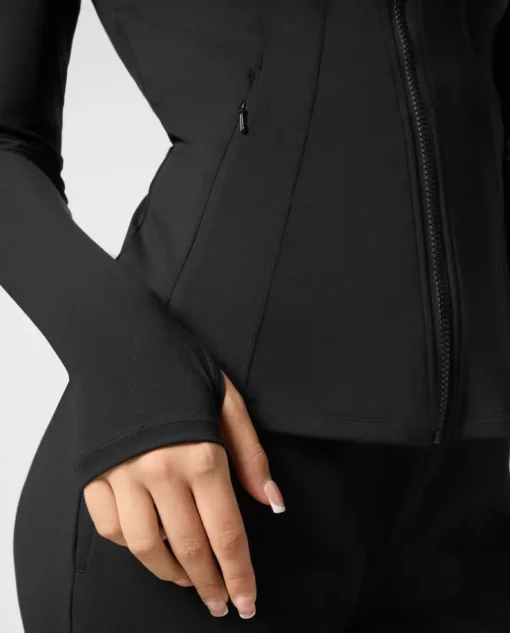 Czarna bluza do biegania