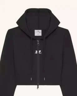 Czarna bluza dresowa