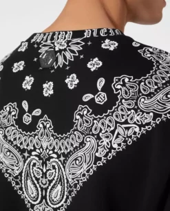 Czarna bluza Paisley Bandana