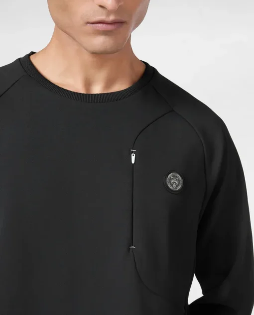 Czarna bluza sportowa