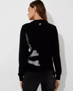 Czarna bluza z czaszką