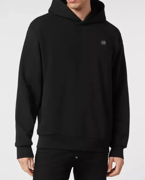Czarna bluza z grafiką Skull&Bones