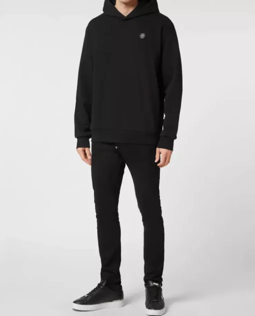 Czarna bluza z grafiką Skull&Bones