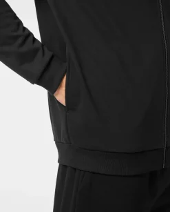 Czarna bluza z kapturem