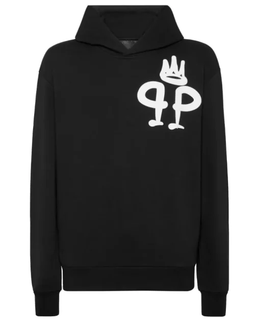 Czarna bluza z kapturem