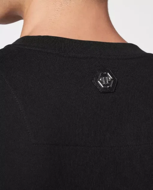 Czarna bluza z logo