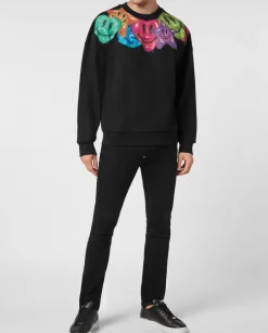 Czarna bluza z printem