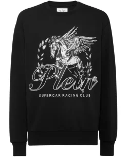 Czarna bluza z printem