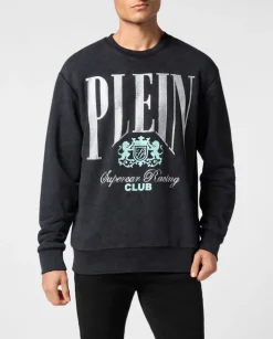 Czarna bluza z printem