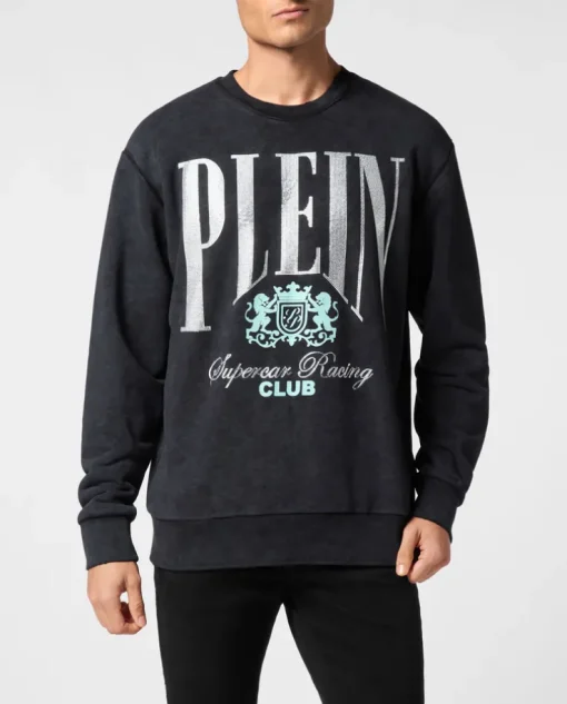 Czarna bluza z printem