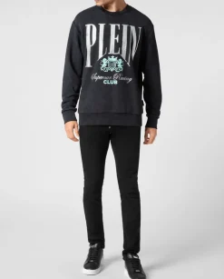 Czarna bluza z printem