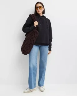 Czarna dwuwarstwowa bluza