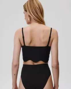 Czarna góra od bikini Chic