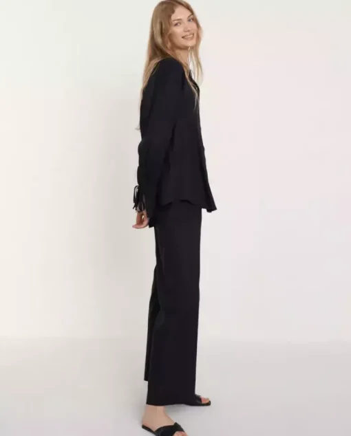 Czarna koszula oversize Kaia