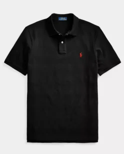 Czarna koszulka polo Classic Fit
