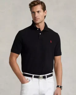 Czarna koszulka polo Classic Fit