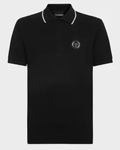 Czarna koszulka polo SS Tiger