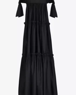 Czarna maxi sukienka Corato