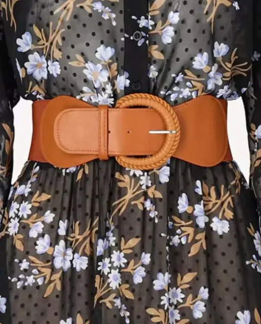 Czarna maxi sukienka w kwiaty Diva