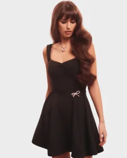 Czarna mini sukienka Sugar Crush