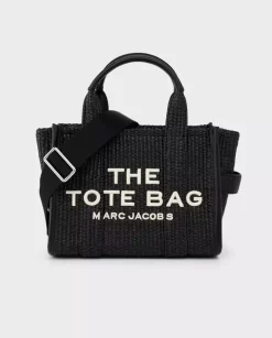Czarna pleciona torebka the Small Tote