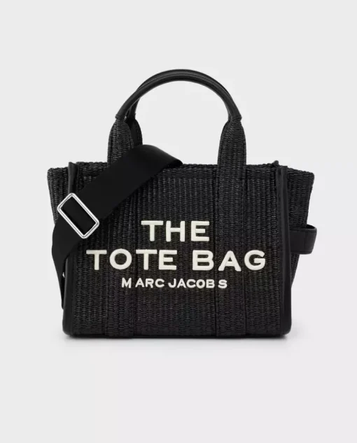 Czarna pleciona torebka the Small Tote