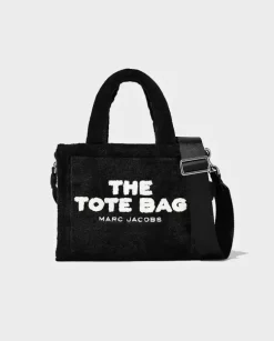 Czarna pluszowa torebka the Terry Small Tote