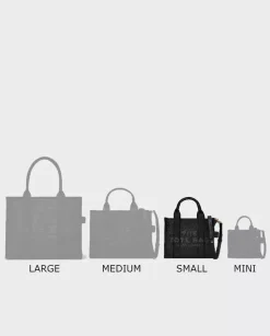 Czarna pluszowa torebka the Terry Small Tote