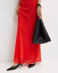 Czarna skórzana torebka Frida Hobo