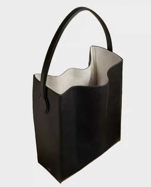 Czarna skórzana torebka Frida Hobo