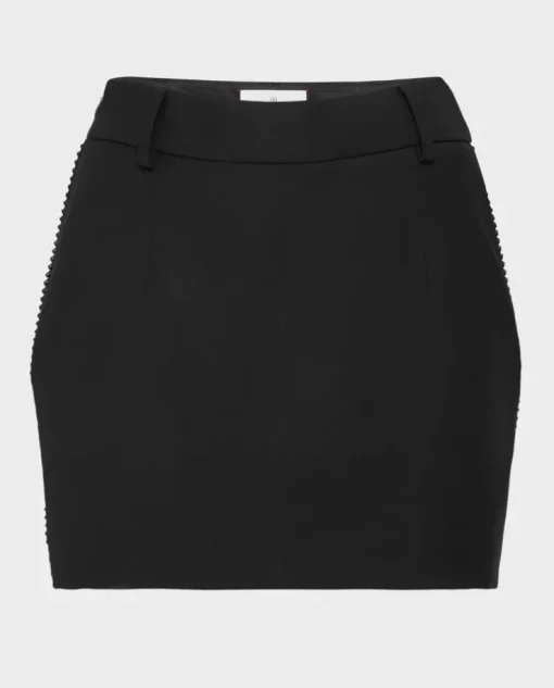 Czarna spódnica mini