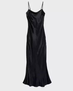 Czarna sukienka maxi