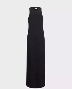 Czarna sukienka maxi Vernetta