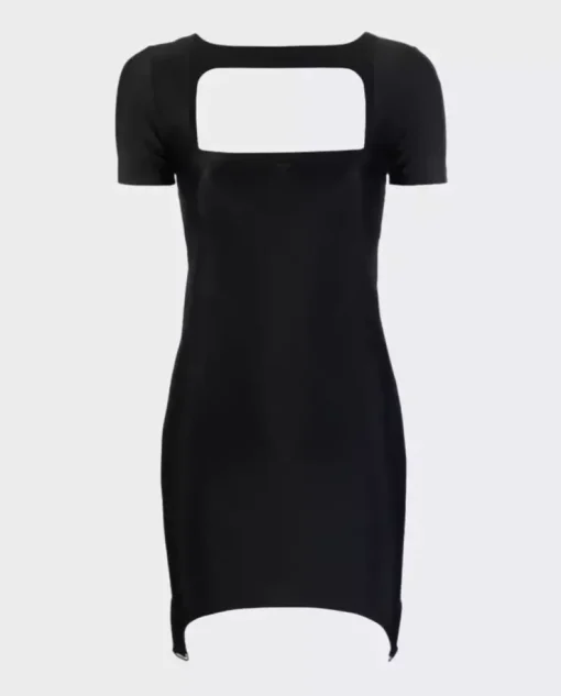 Czarna sukienka mini