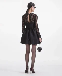 Czarna sukienka mini