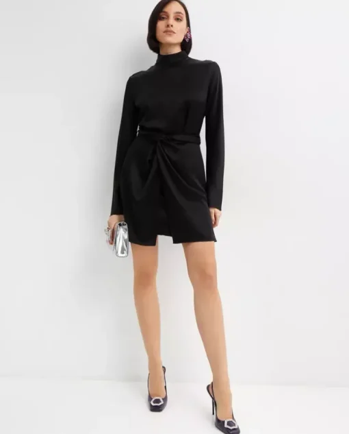 Czarna sukienka mini Charon