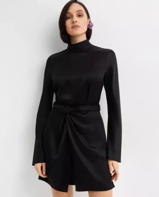 Czarna sukienka mini Charon
