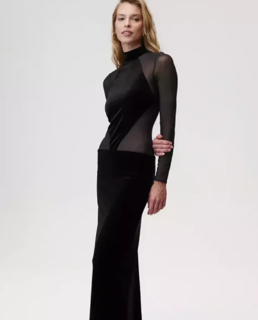 Czarna sukienka Stargirl