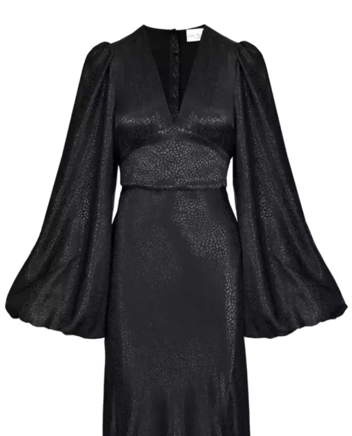 Czarna suknia maxi Adele
