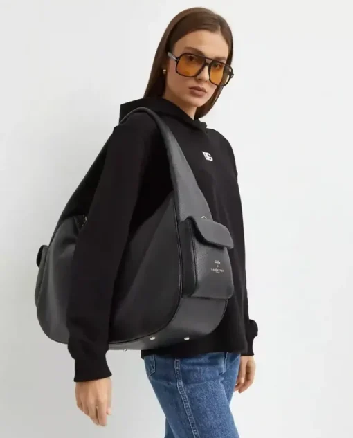 Czarna torba Julia Extra Large