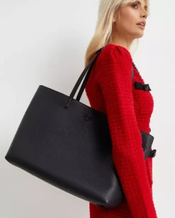Czarna torba McGraw z logo