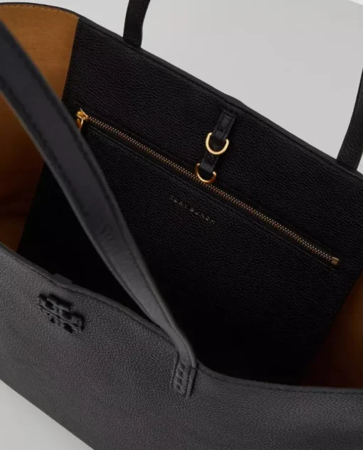 Czarna torba McGraw z logo