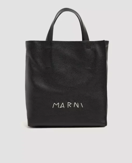 Czarna torba shopper Museo small