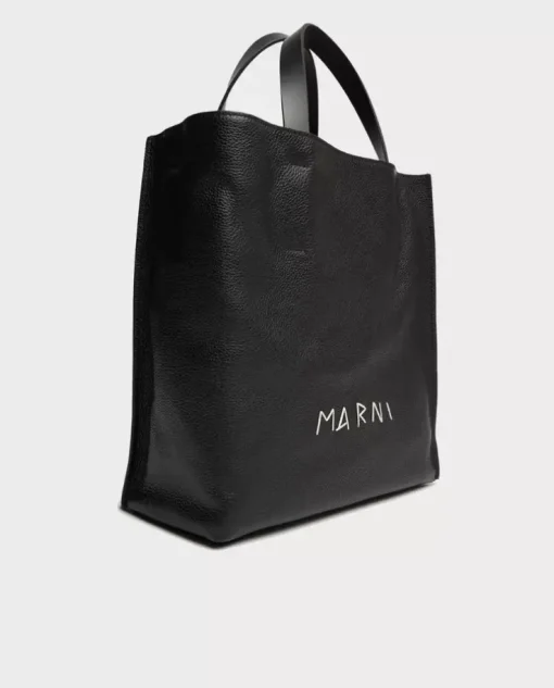 Czarna torba shopper Museo small