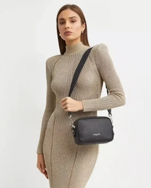 Czarna torebka crossbody Milano Ama