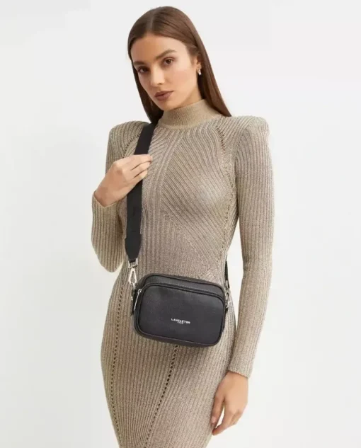 Czarna torebka crossbody Milano Ama