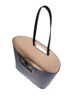 Czarna torebka typu shopper